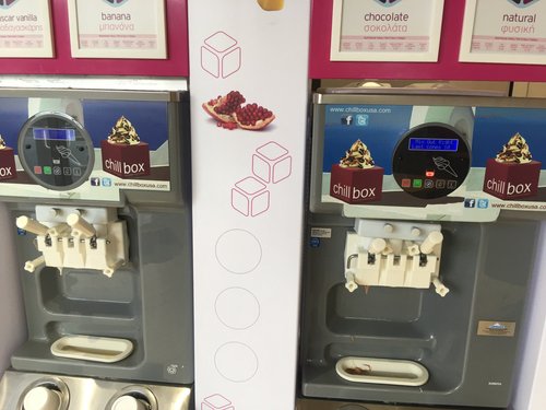 Chillbox frozen yogurt machines