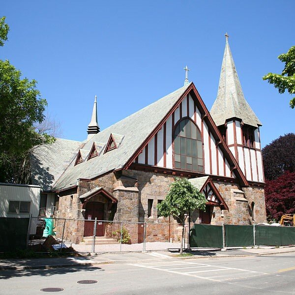 St. Aidan's Church in Brookline, where JFK was baptized
