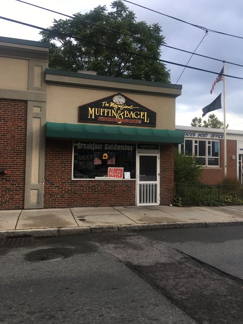 The Muffin & Bagel shop storefront