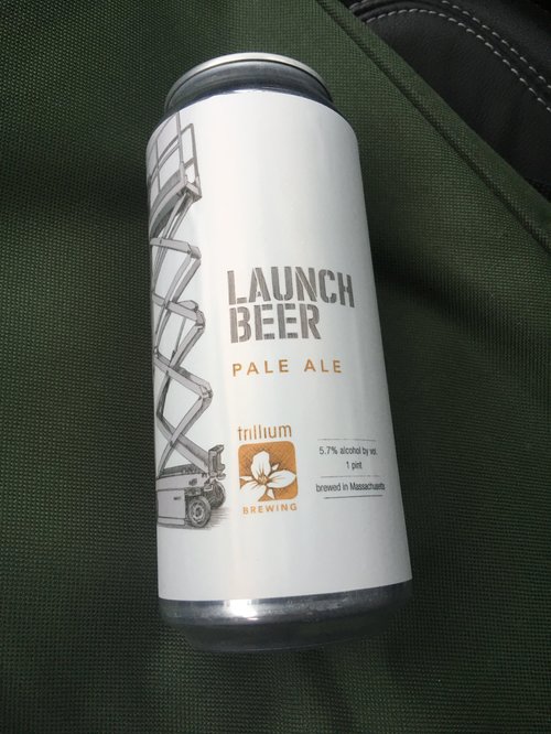 Can of Trillium Launch Beer pale ale