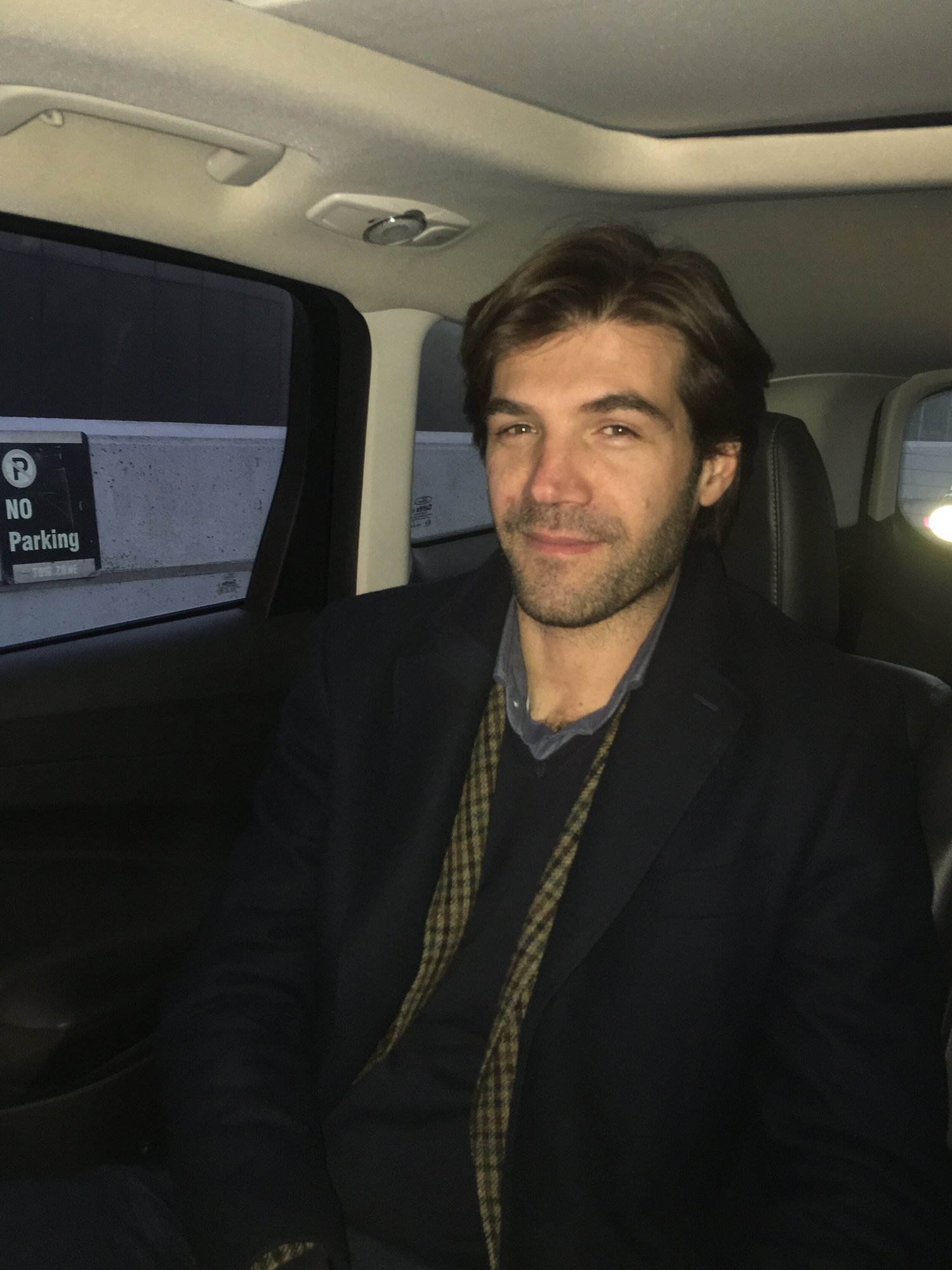 Young Pierce Brosnan? Nope. A well dressed man from Portugal.