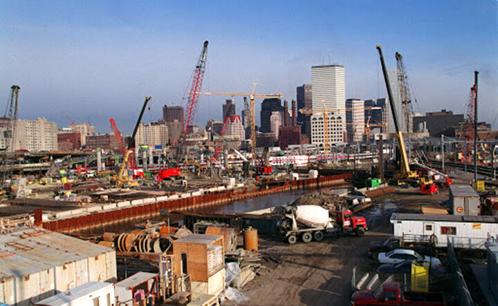 The Big Dig (Source: Boston Globe)