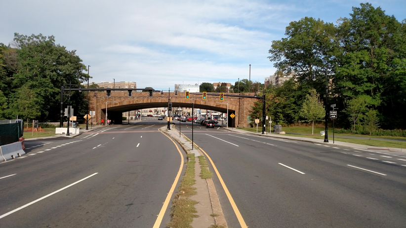 Present Day Spot: Washington Street at Huntington Avenue. The Arredondo Memorial (JamaicaWay) Bridge.
