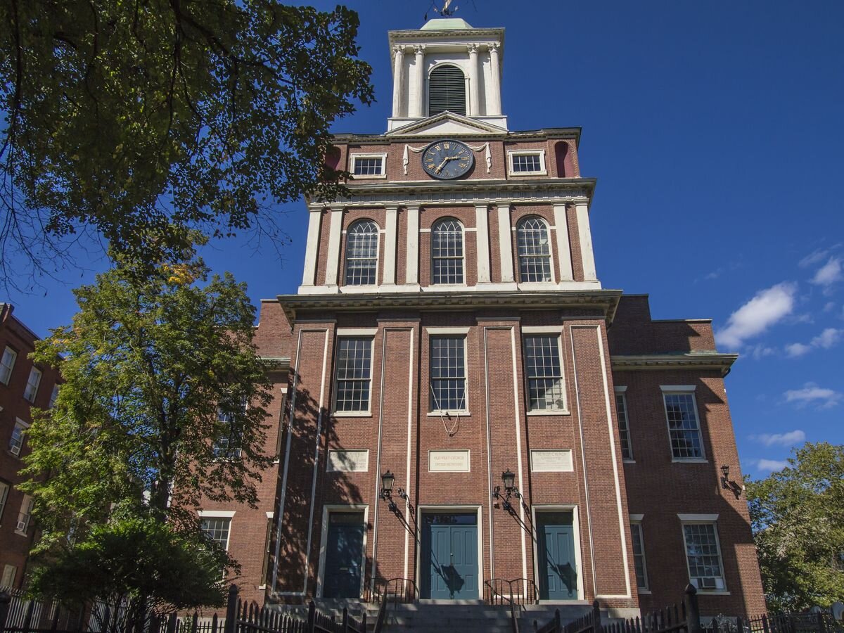 Old West Church on Cambridge Street, Boston