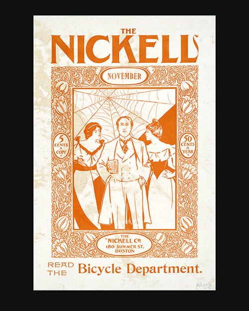 The Nickell magazine cover, published in Boston