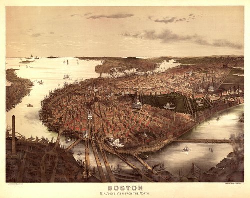 Boston, 1877 (Library of Congress)