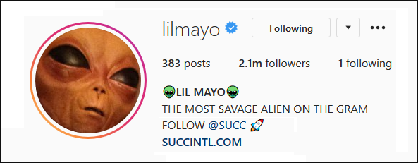 lilmayo on Instagram