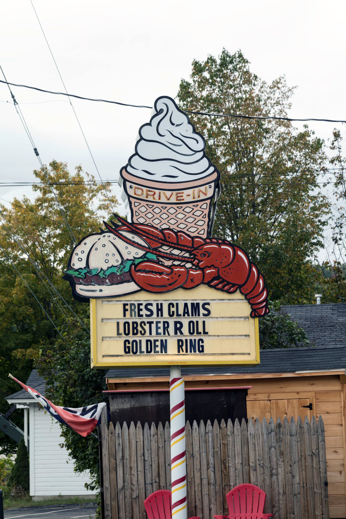 Clam Shack, Moultonborough, NH (Library of Congress)