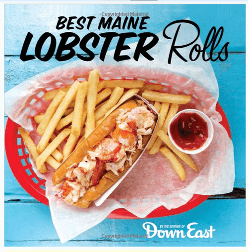 Cover of the Down East book "Best Maine Lobster Rolls"