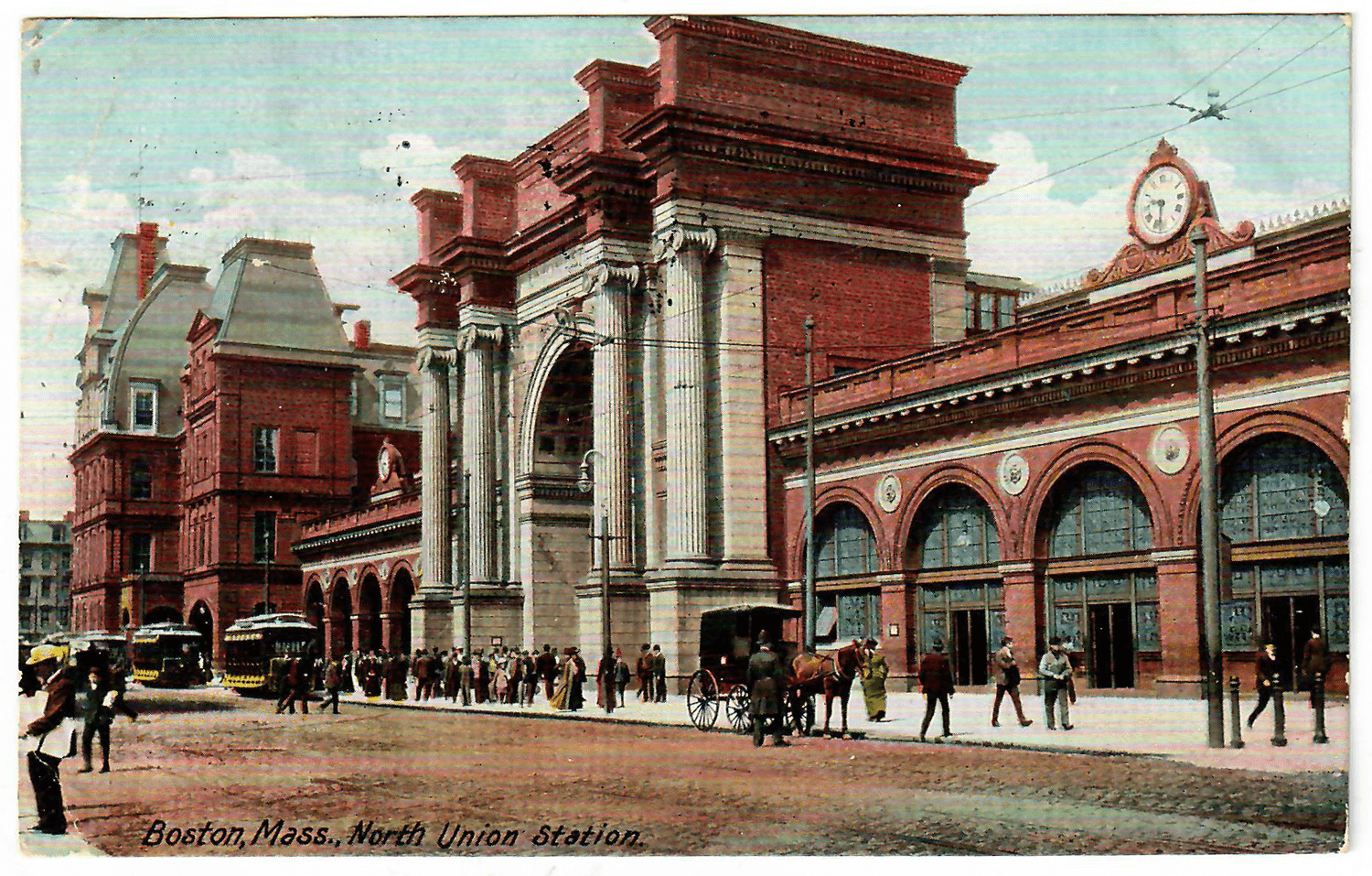 Union Station, Predecessor to the Old Boston Garden