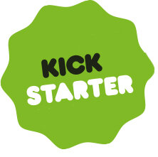 Green Kickstarter badge